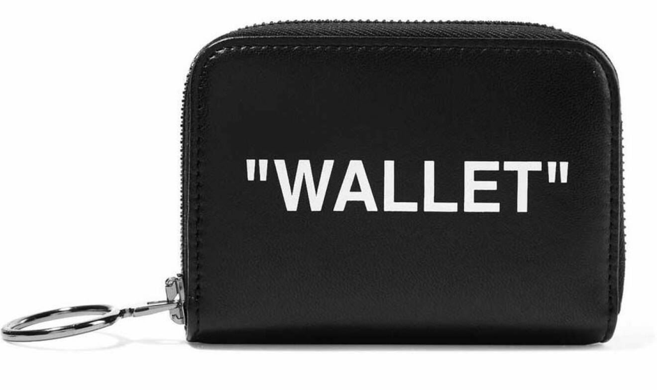 Svart plånbok från Off-White.