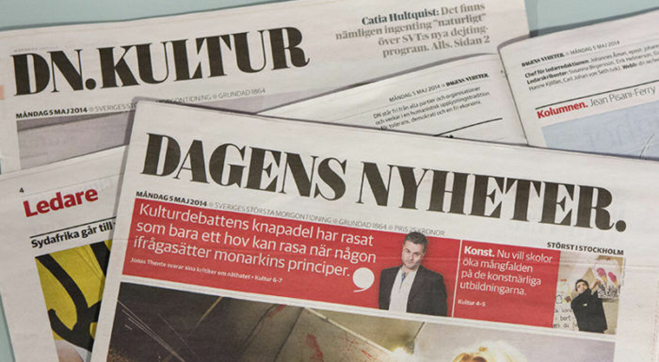 Fler dagstidningar från Dagens Nyheter, DN.