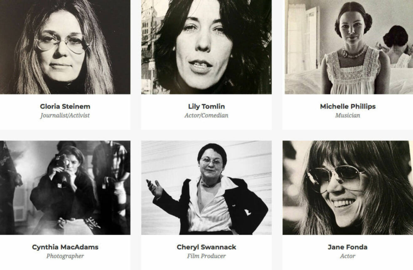 Här är några av kvinnorna som förekommer i boken och dokumentärfilmen 