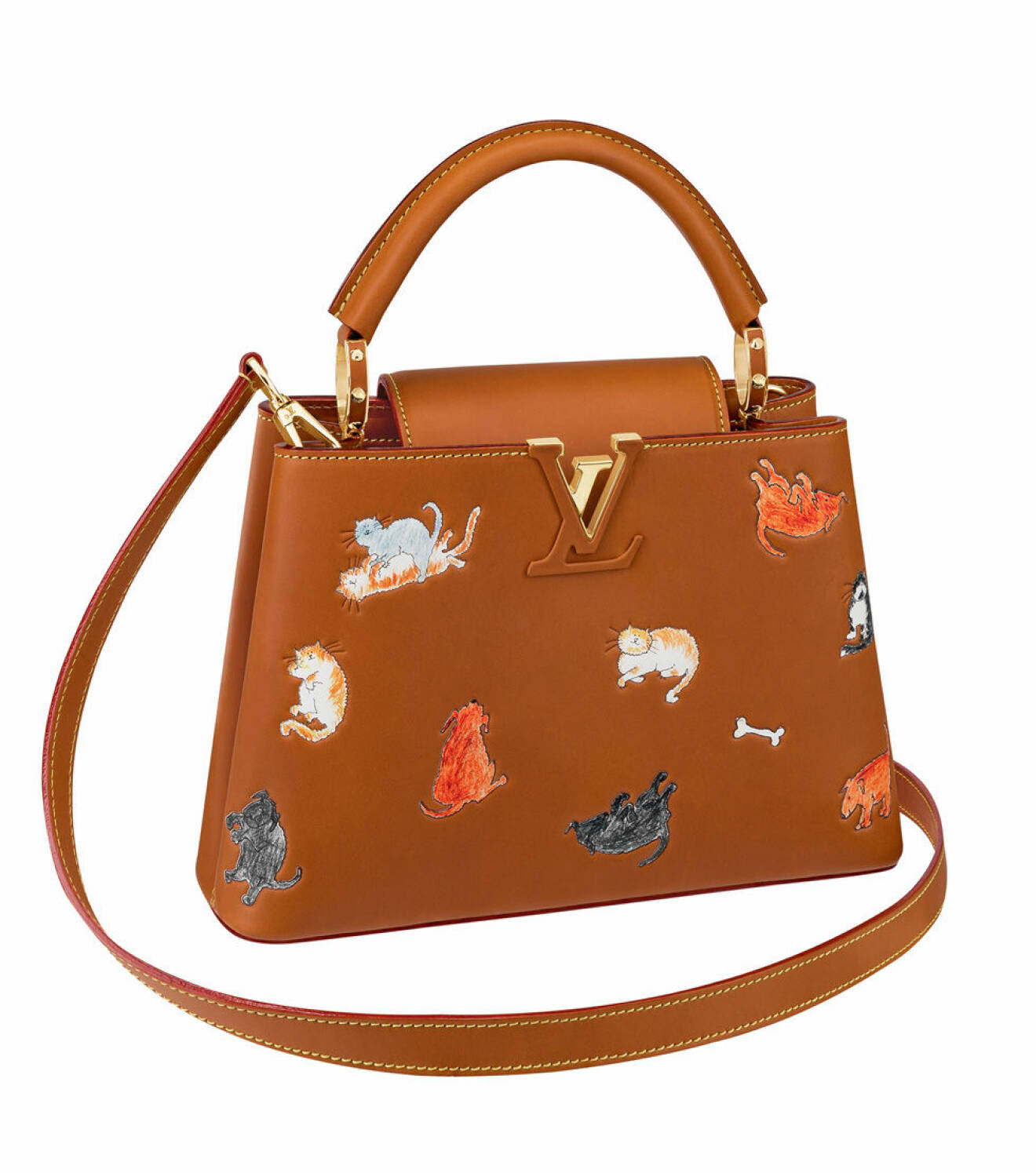 Louis Vuitton x Grace Coddington handbag