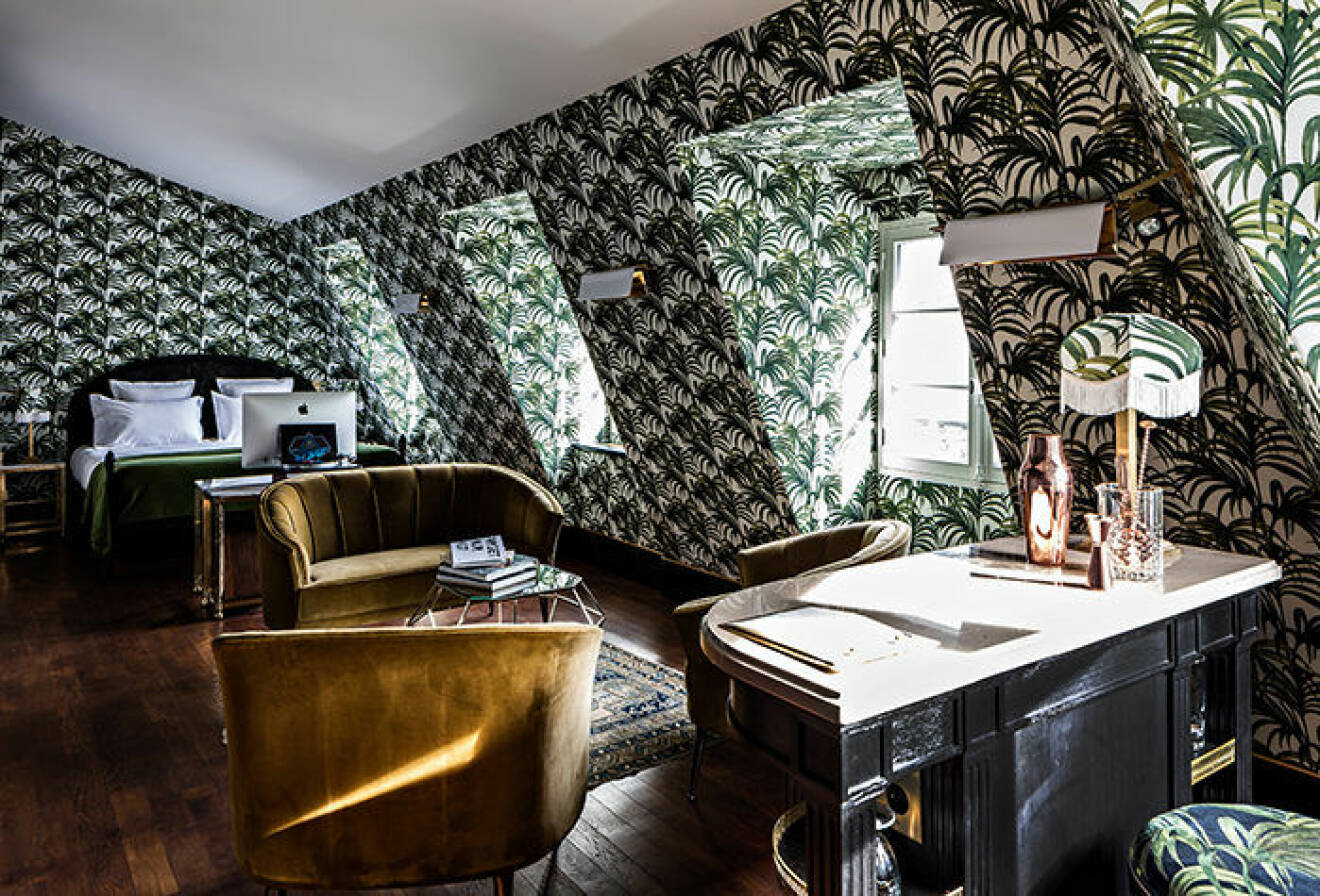 Hotel Providence i Paris har maximalistiska och instagram-vänliga inredningar