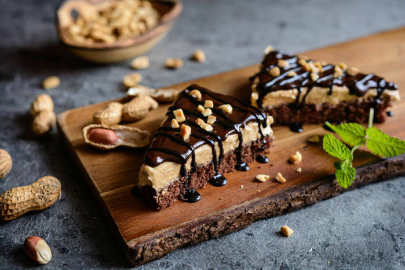 Rejäla desserter som är fulla av nötter – perfekta för väduren.