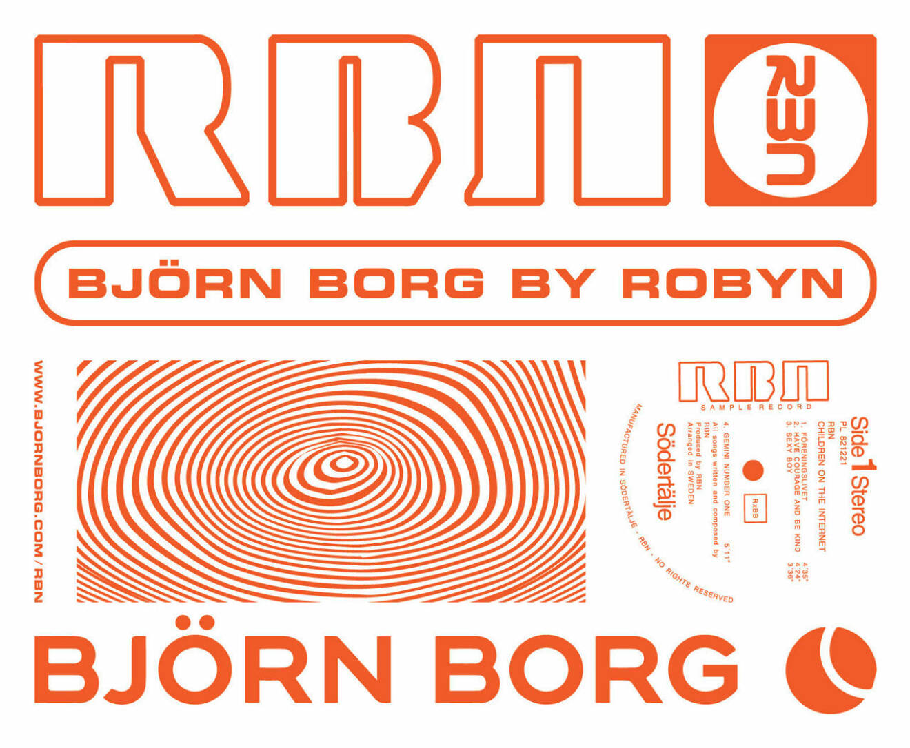 Robyn samarbetar med Björn Borg