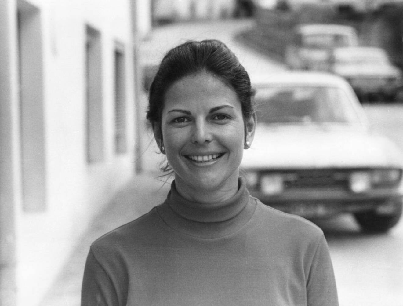 Silvia Sommerlath på 1970-talet.