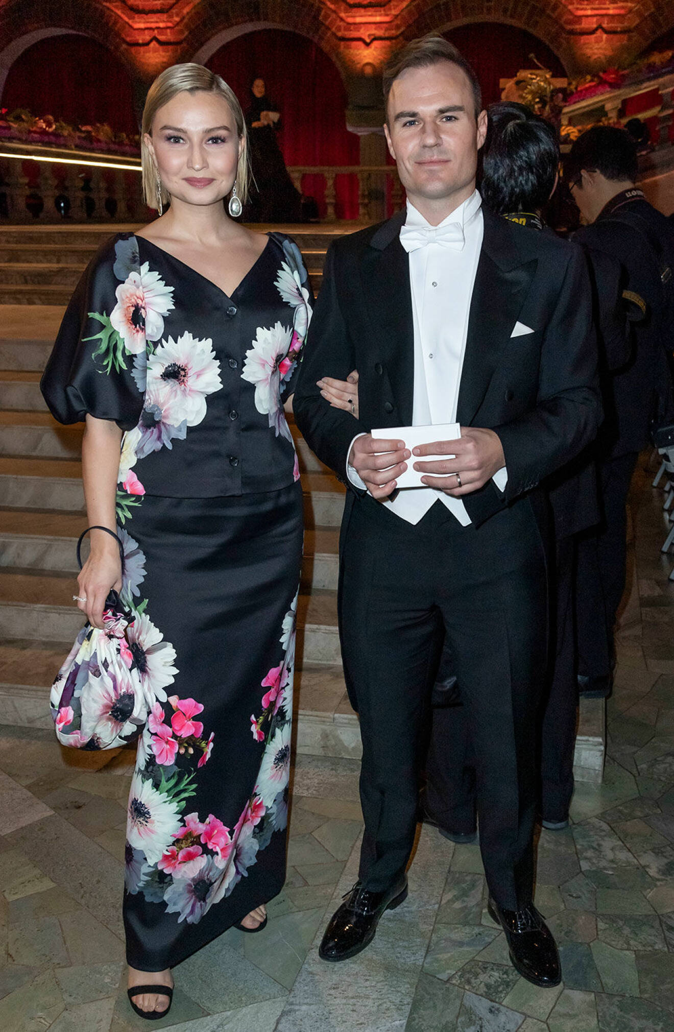 Ebba Busch Thor i klänning från Stylein på Nobel 2018