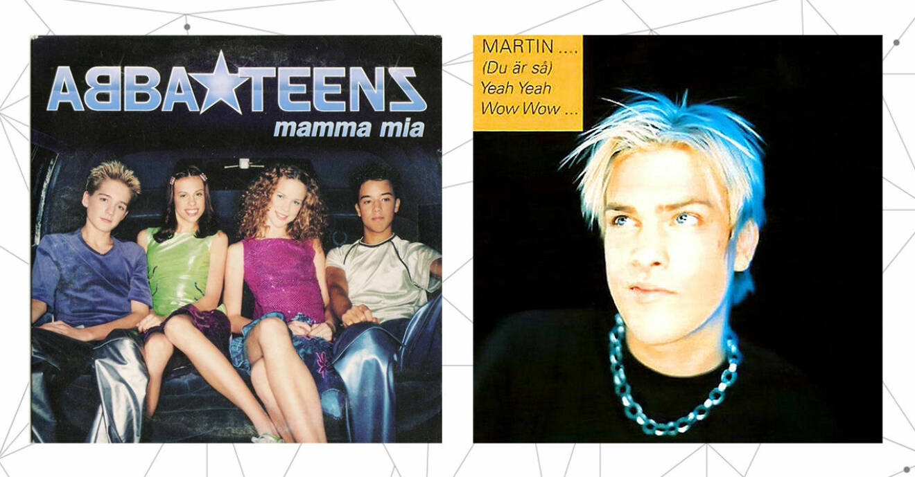 Hits från 1999: Abba Teens och Martin Svensson.