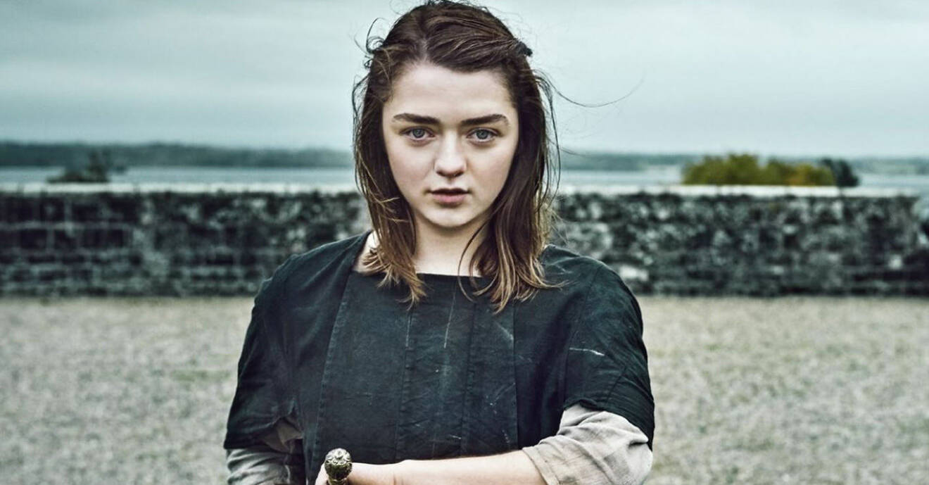 Arya Stark i Game of Thrones säsong 8 som har premiär i Sverige den 15 april.