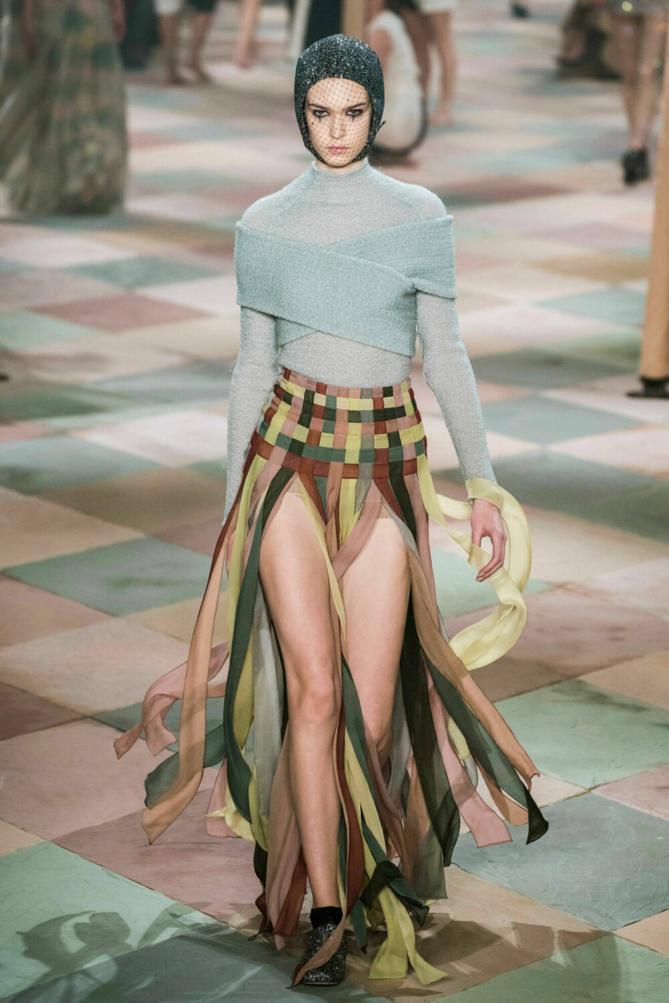 Färgkavalkad på Diors SS19 haute couture–visning
