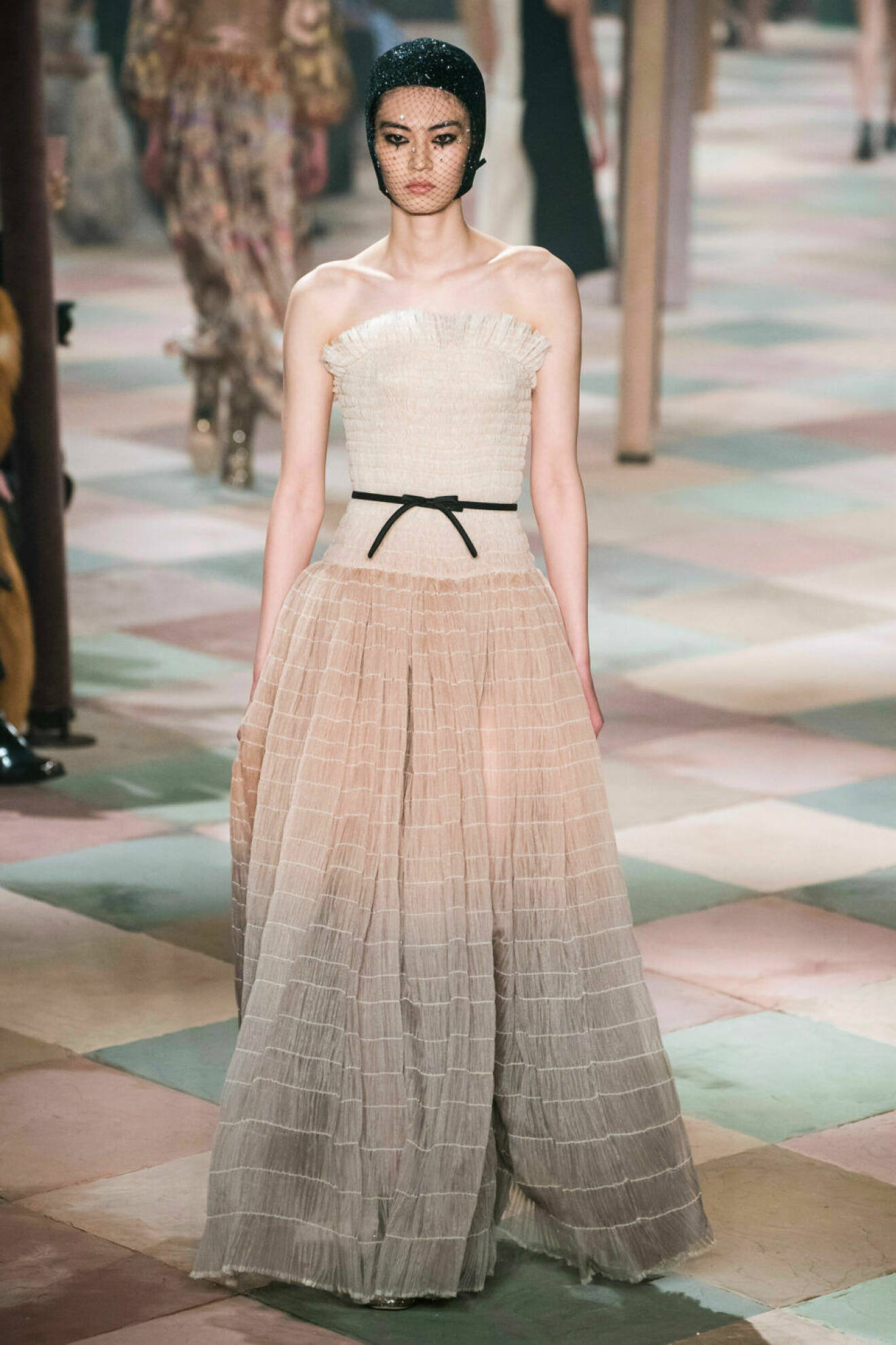 Härligt nude på Diors SS19 haute couture–visning