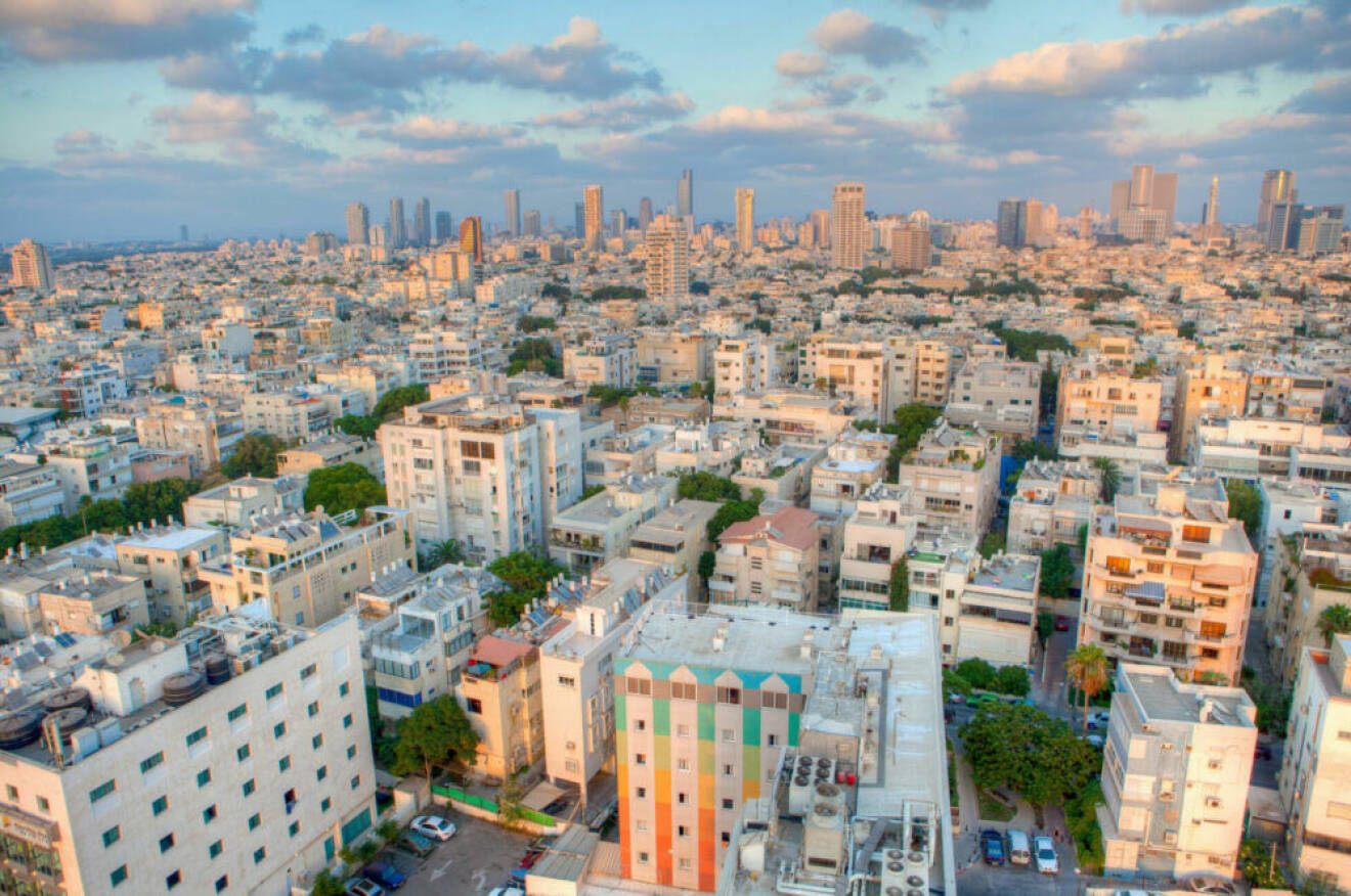 Den vita staden i Tel Aviv finns med på UNESCOs världsarvslista