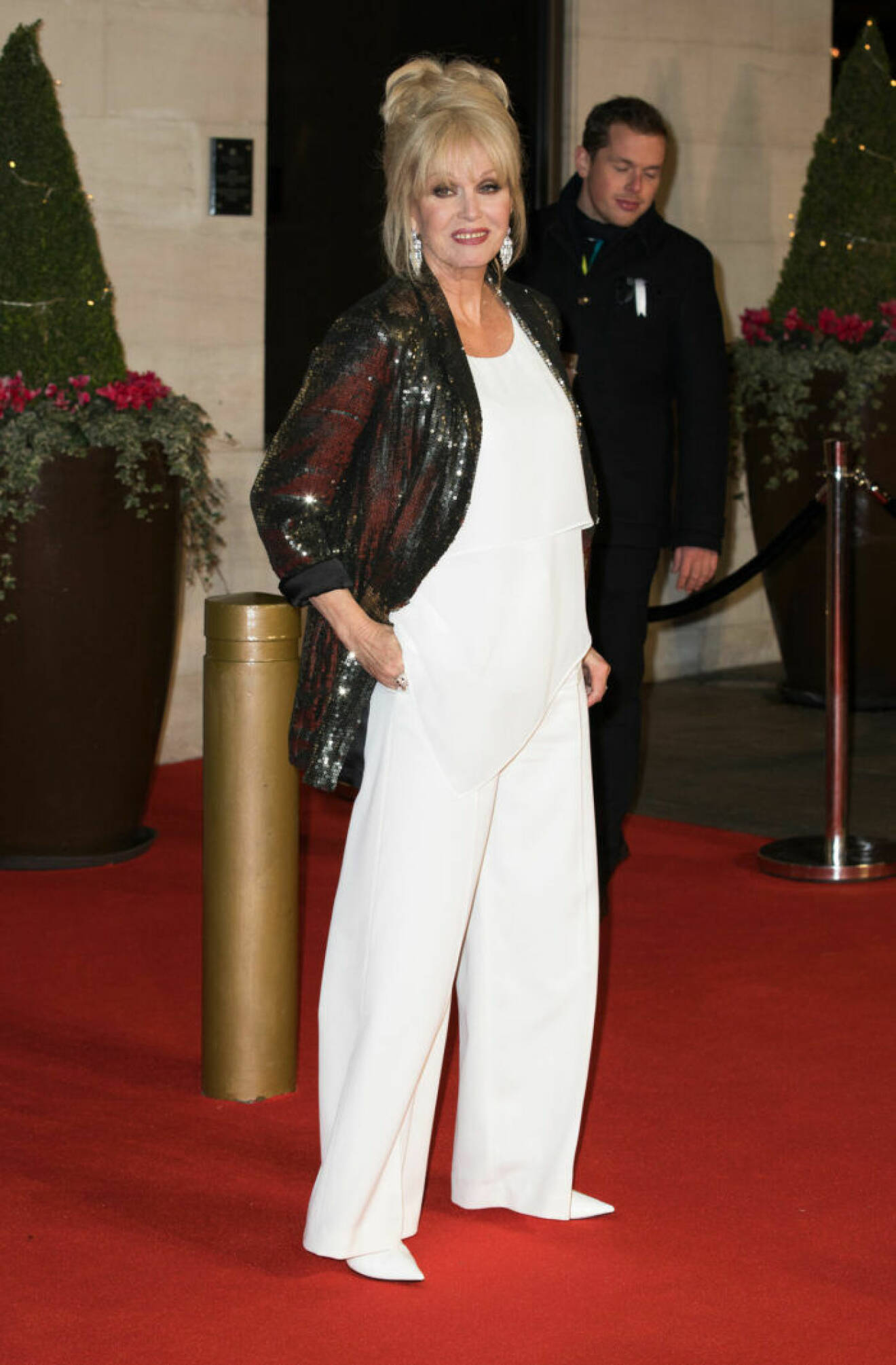 Joanna Lumley på BAFTA 2019