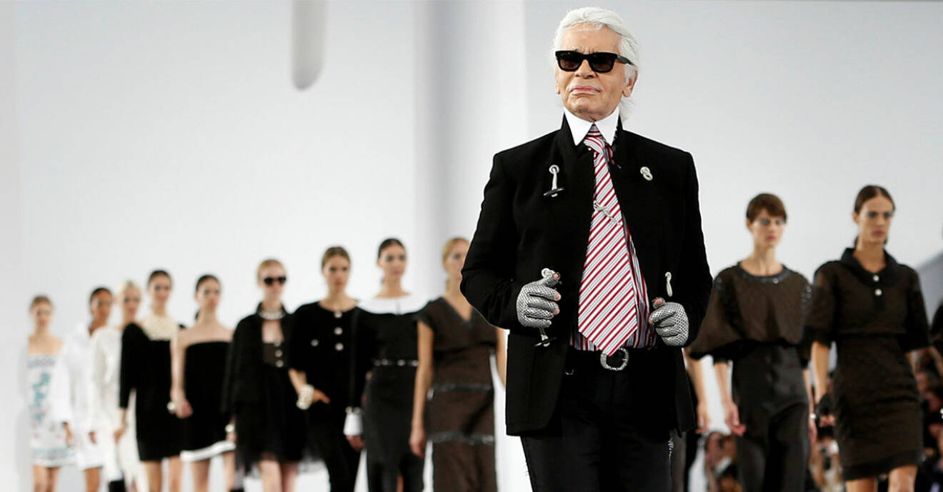 Karl Lagerfeld hyllas runt om i världen