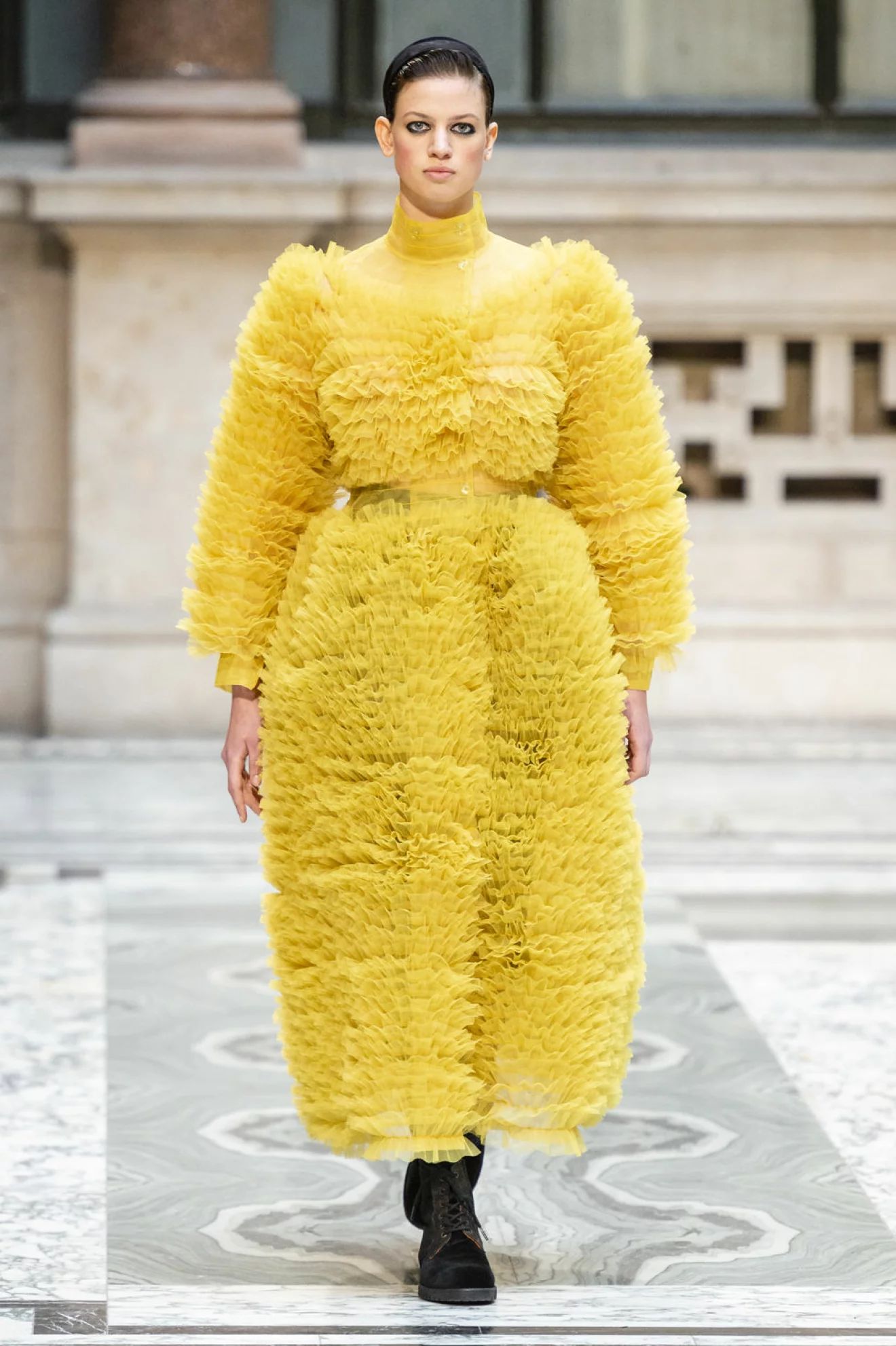 Molly Goddard gul klänning
