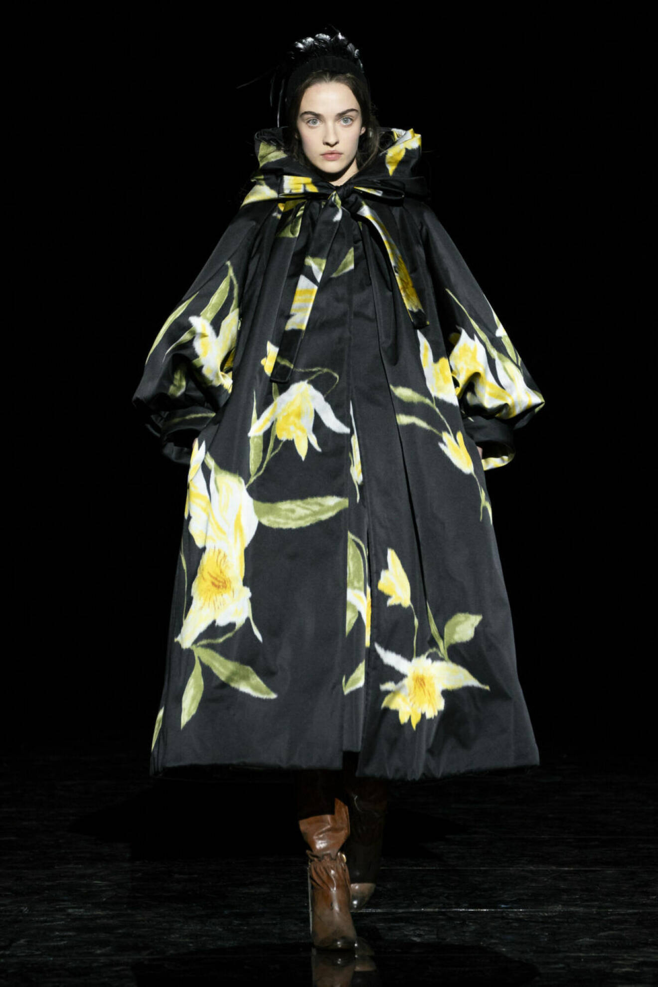 NYFW Marc Jacobs, kappa med blommor.