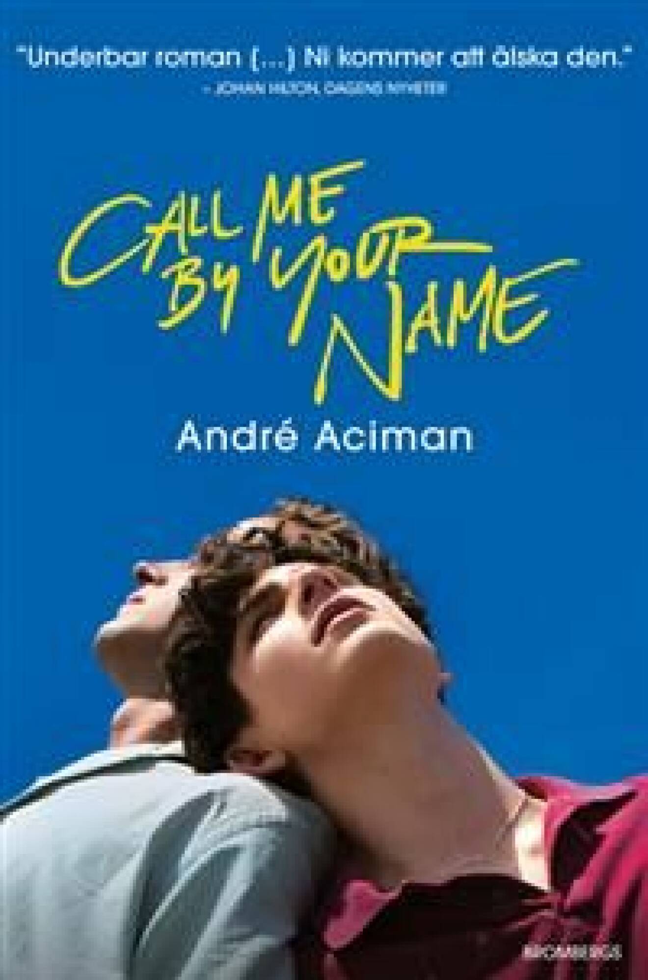 Call me by your name bok