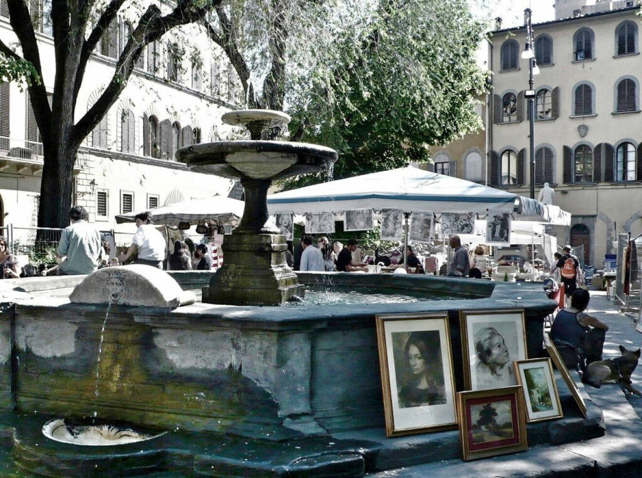 Piazza Santo Spirito.
