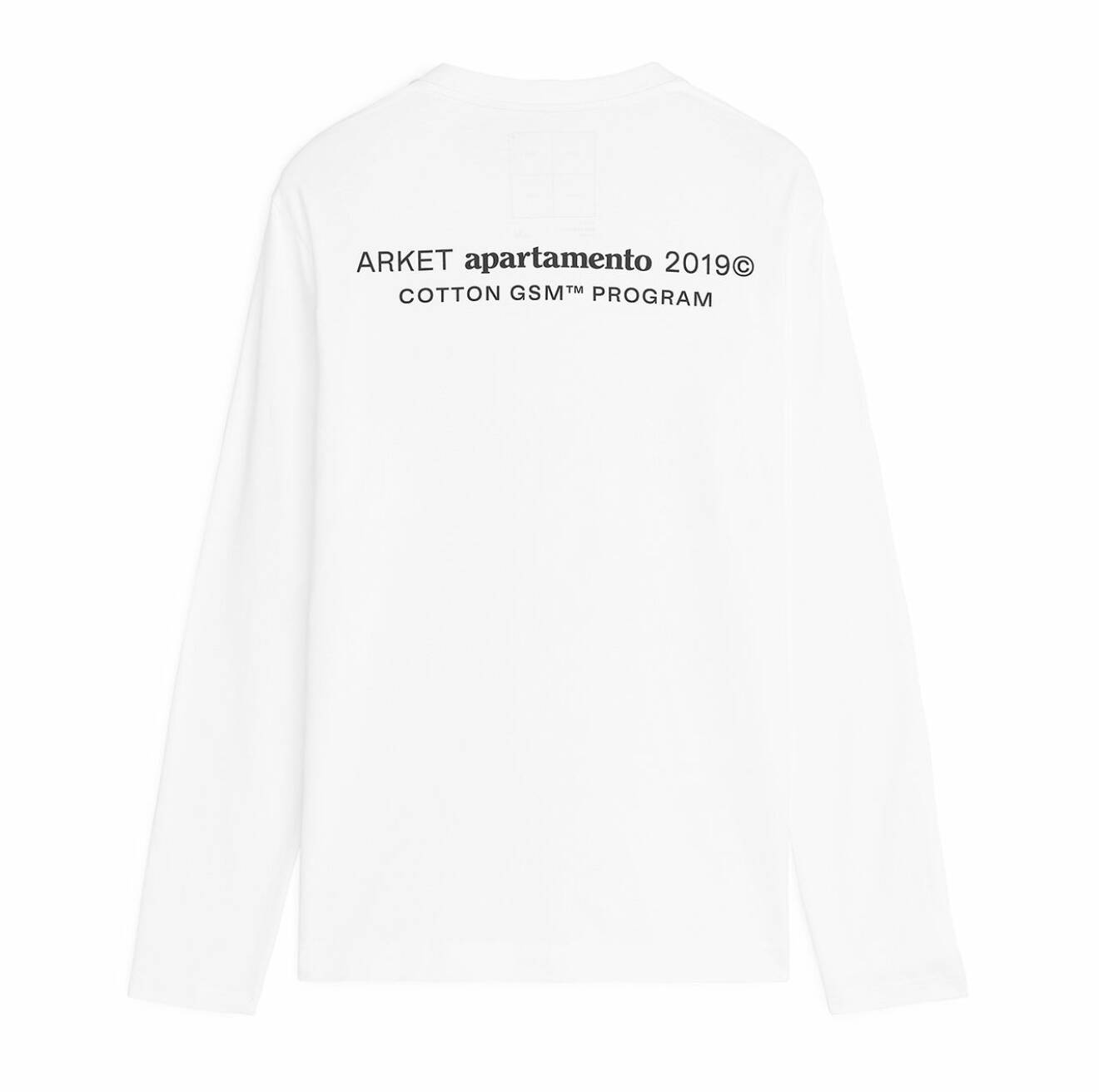 Arket x Apartamento – tröja 4 baksida