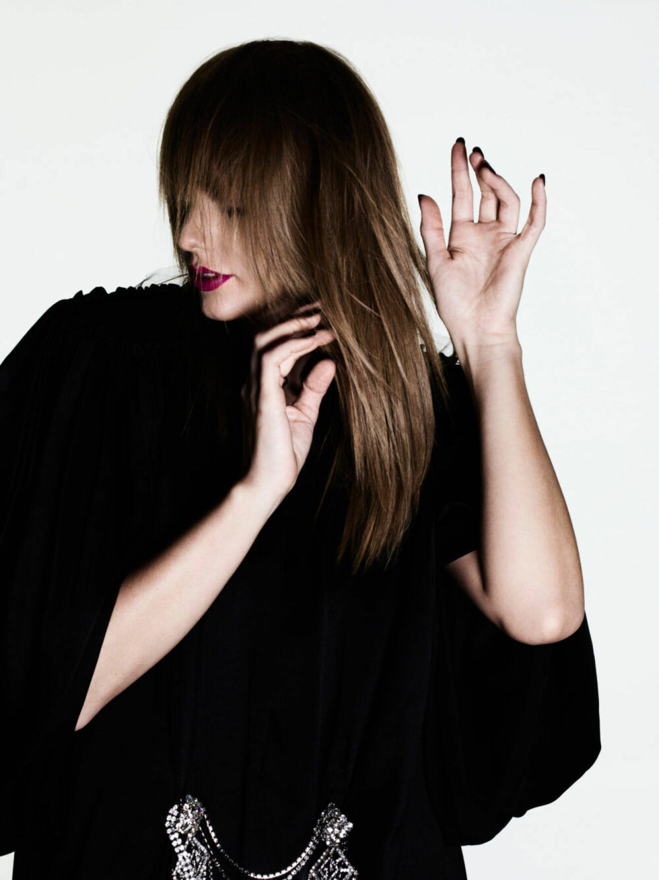 Taylor Swift i svart klänning från Gucci
