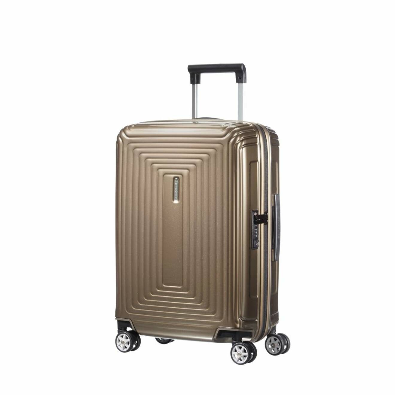 Lättviktig och hållbar resväska i en fin ljusbrun nyans från Samsonite.