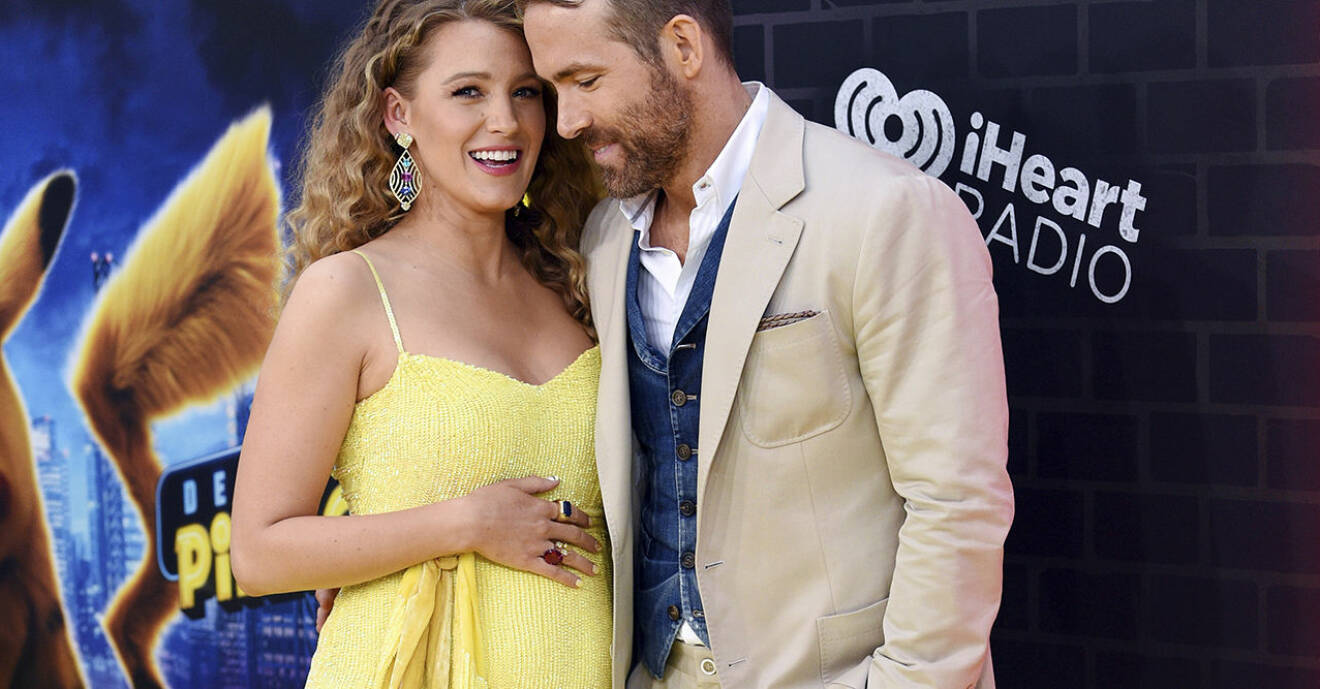 Blake Lively och Ryan Reynolds väntar sitt tredje barn