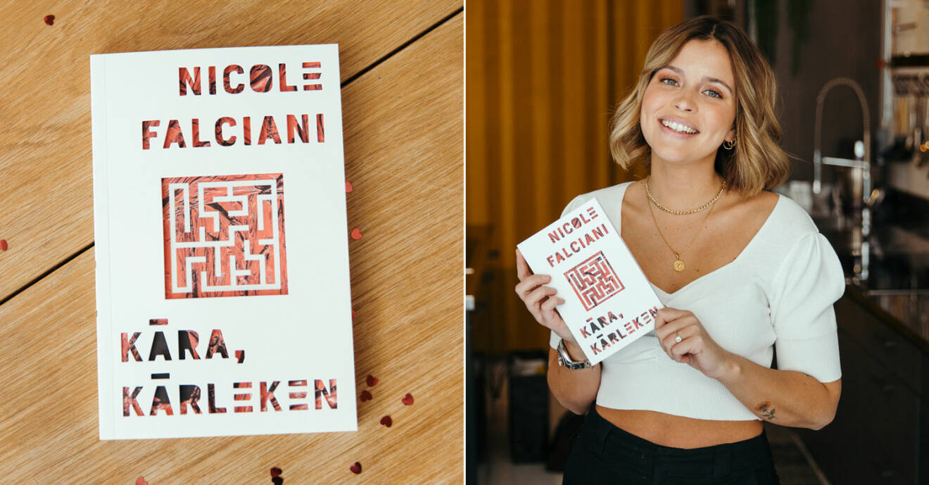 Nicole Falciani släpper boken Kära, kärleken