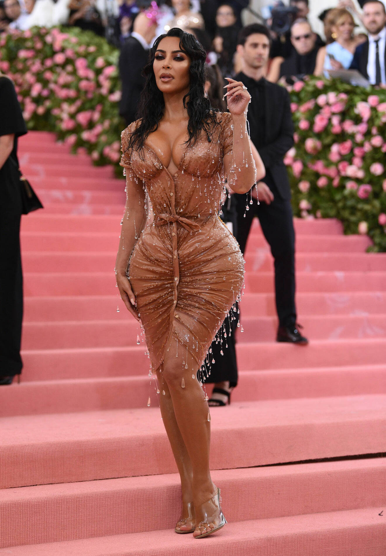 Kim Kardashian på röda mattan