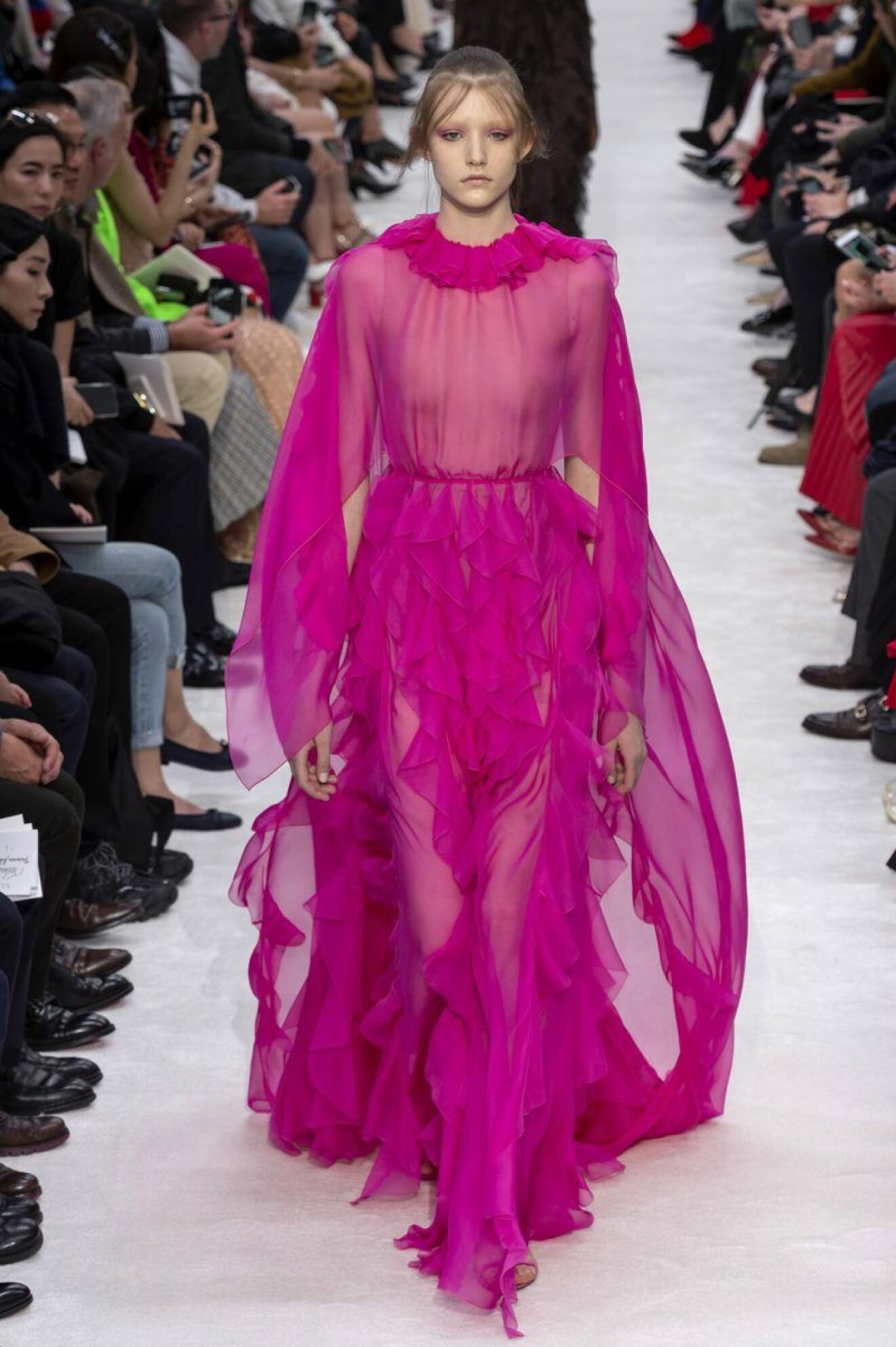 Valentino aw 19 chockrosa klänning