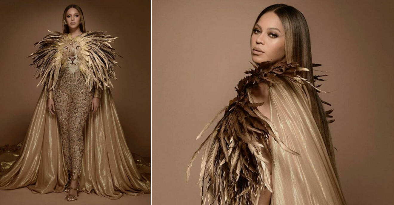 Beyonce i Lion King-outfit