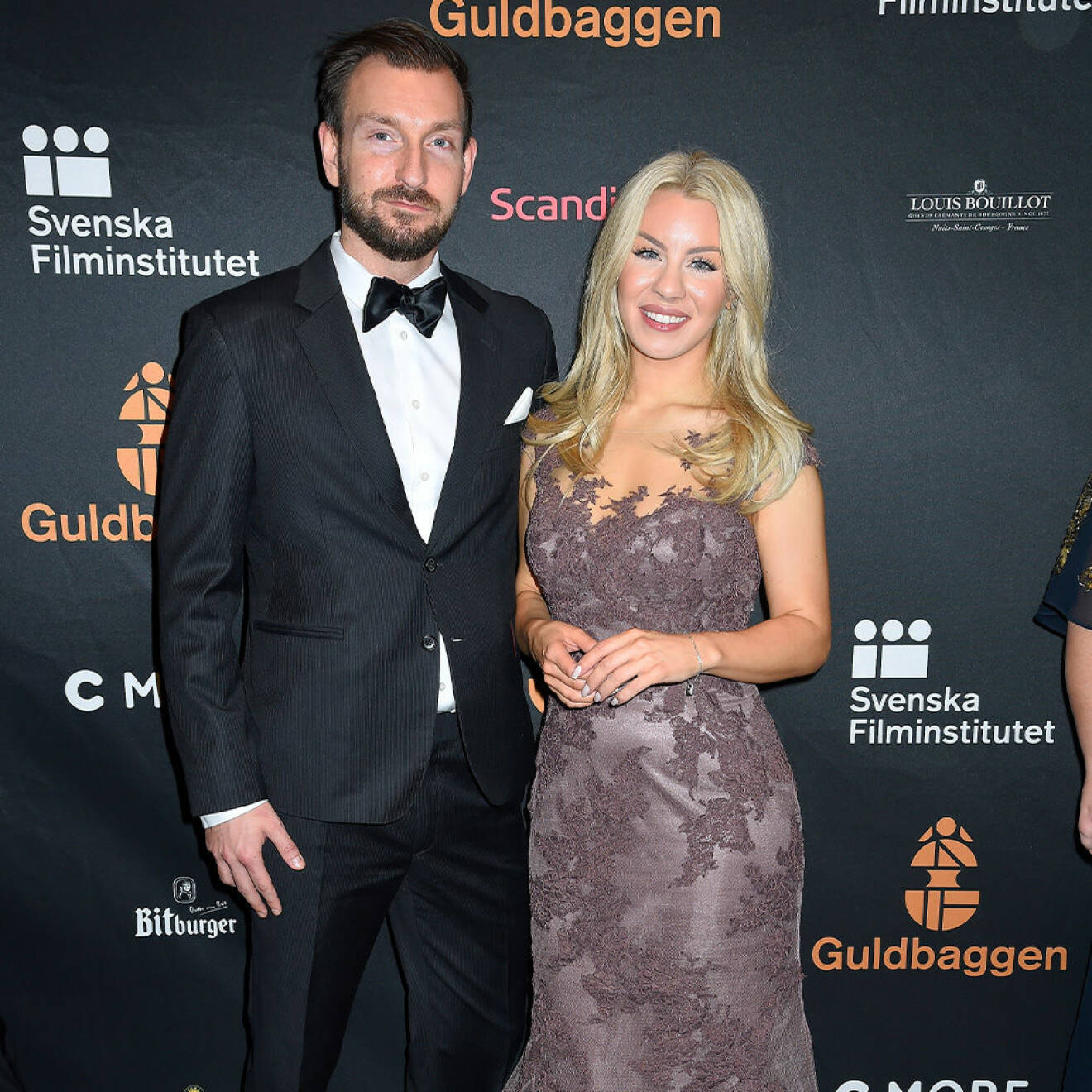 Therese Lindgren med hennes pojkvän Anders
