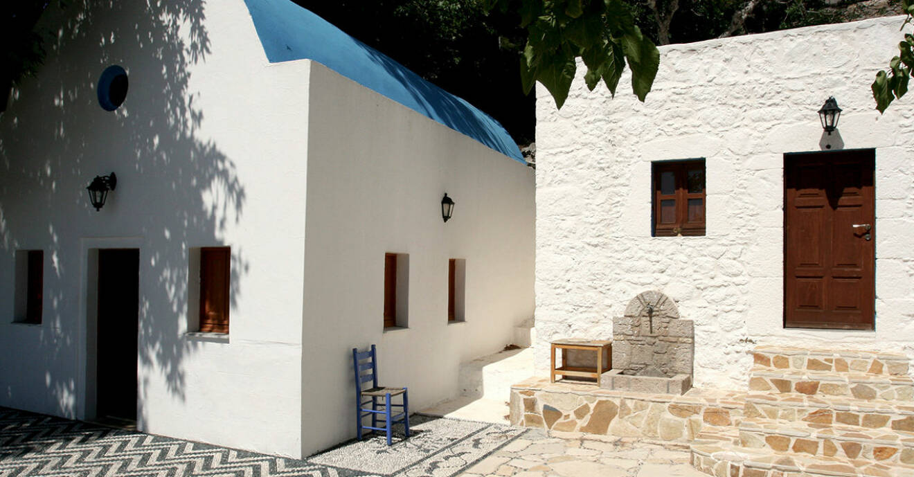 Hus på Kos i Grekland