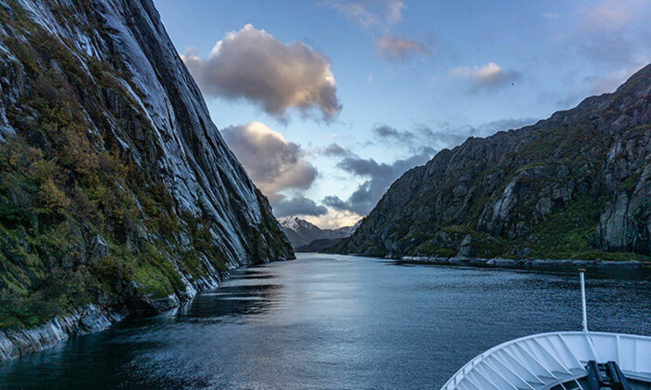 Hurtigruten är en populär kryssningstur i Norge