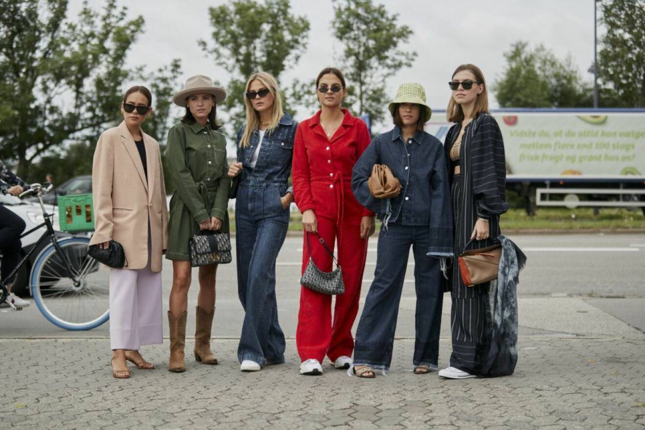 Fashion Week SS20 i Köpenhamn, streetstyle på 6 tjejer.