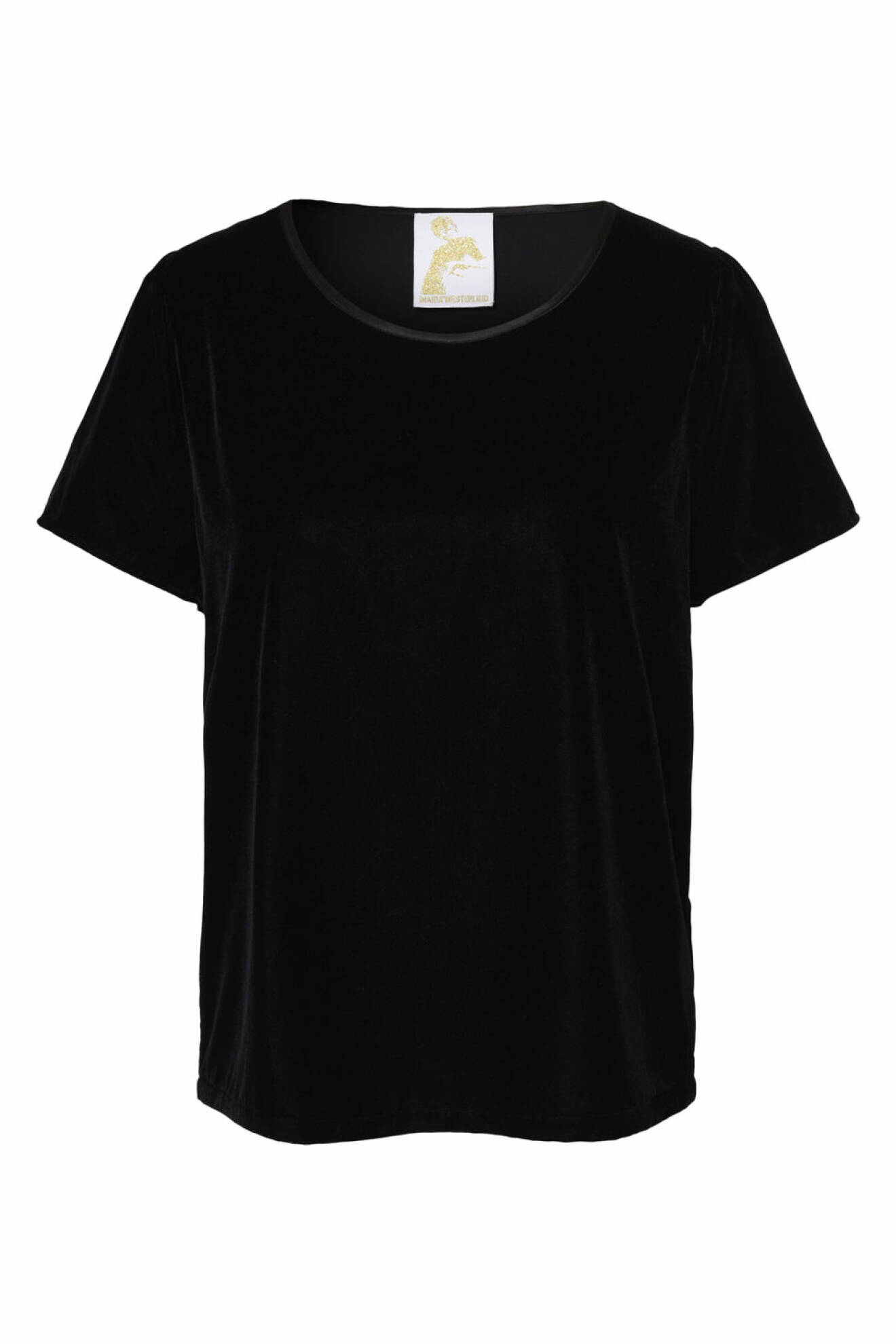 Maria Westerlind x MQ sammets t-shirt