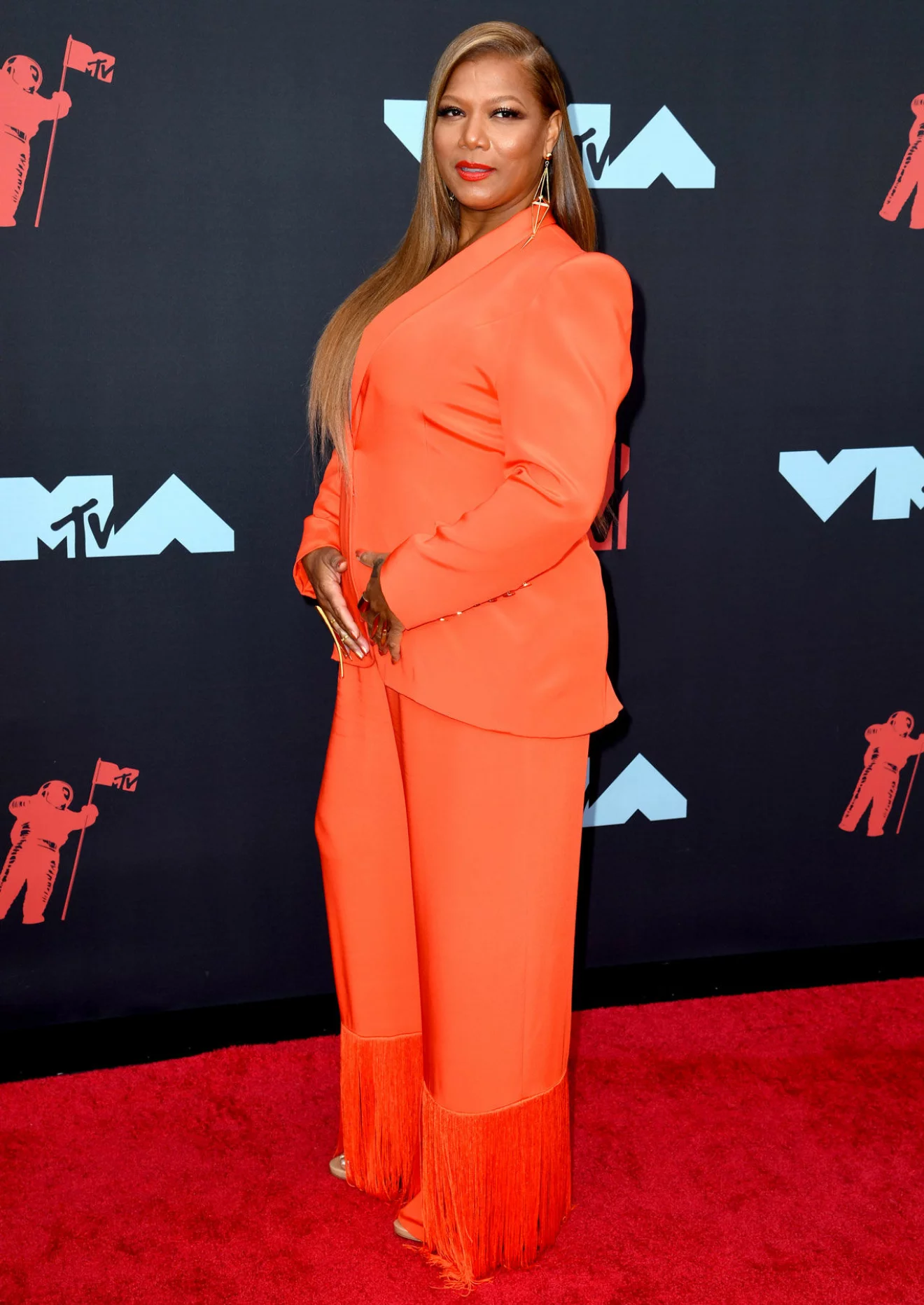 Queen Latifah på röda mattan på VMA 2019
