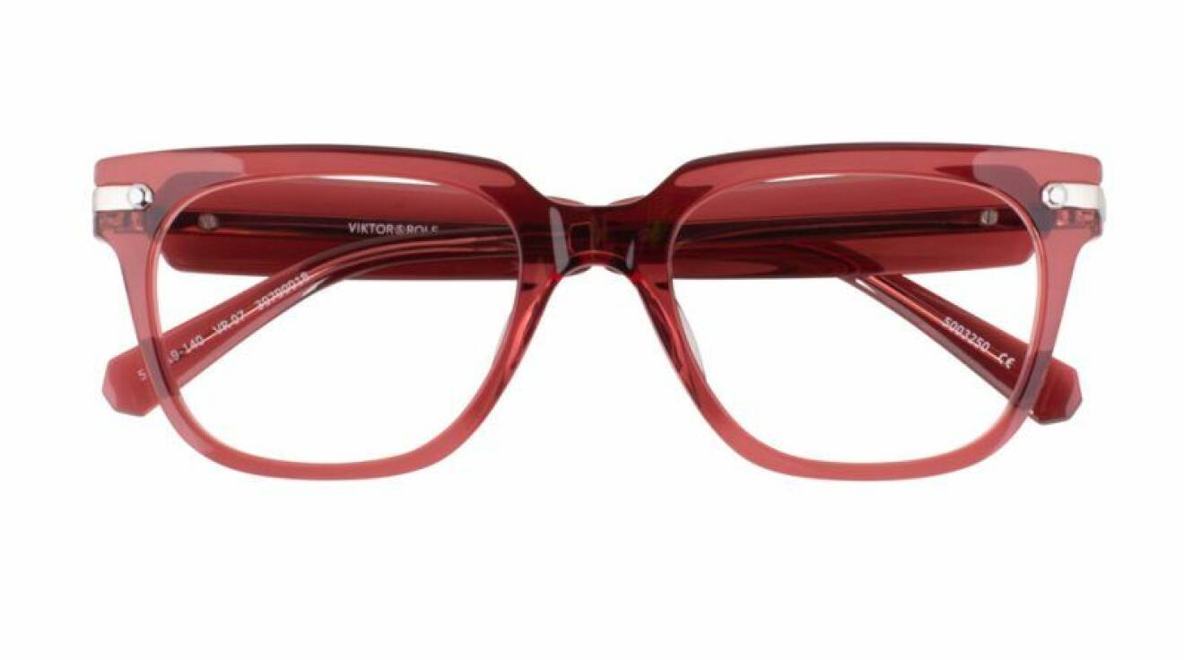 Röda bågar solglasögon från från Viktor&Rolf x Specsavers 