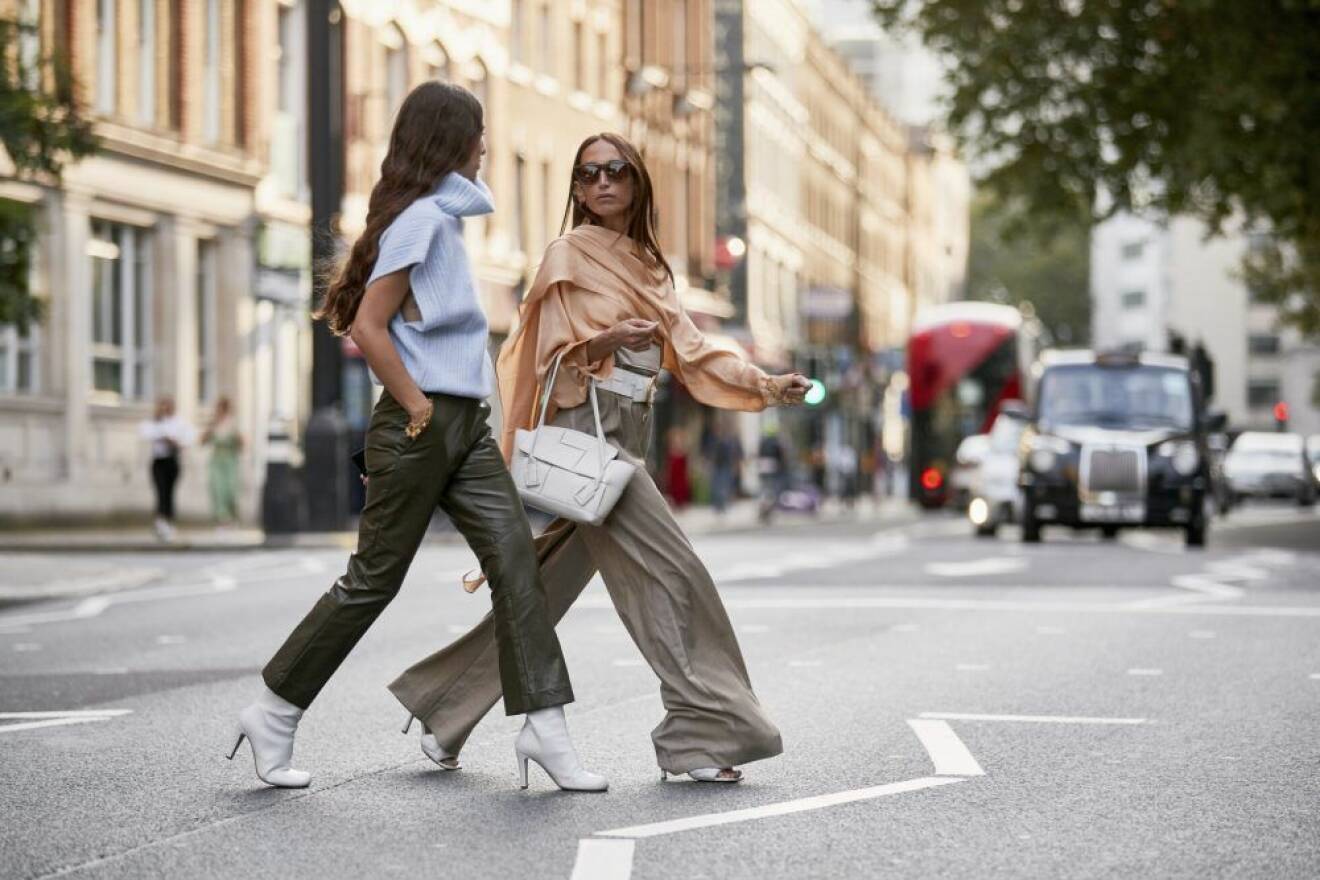 Streetstyle från London Fashion Week.