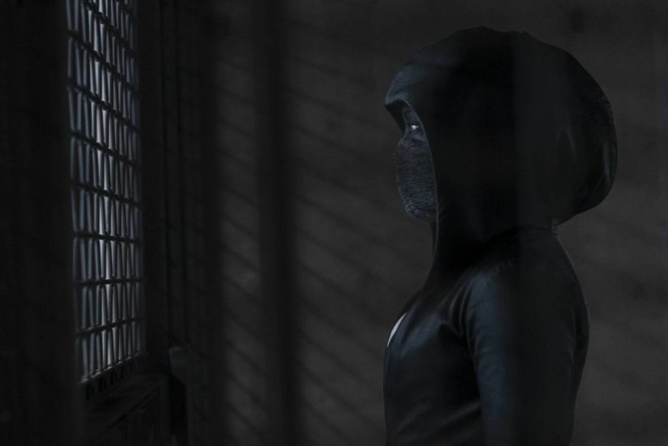 En bild från tv-serien Watchmen, som har premiär på HBO den 21 oktober.