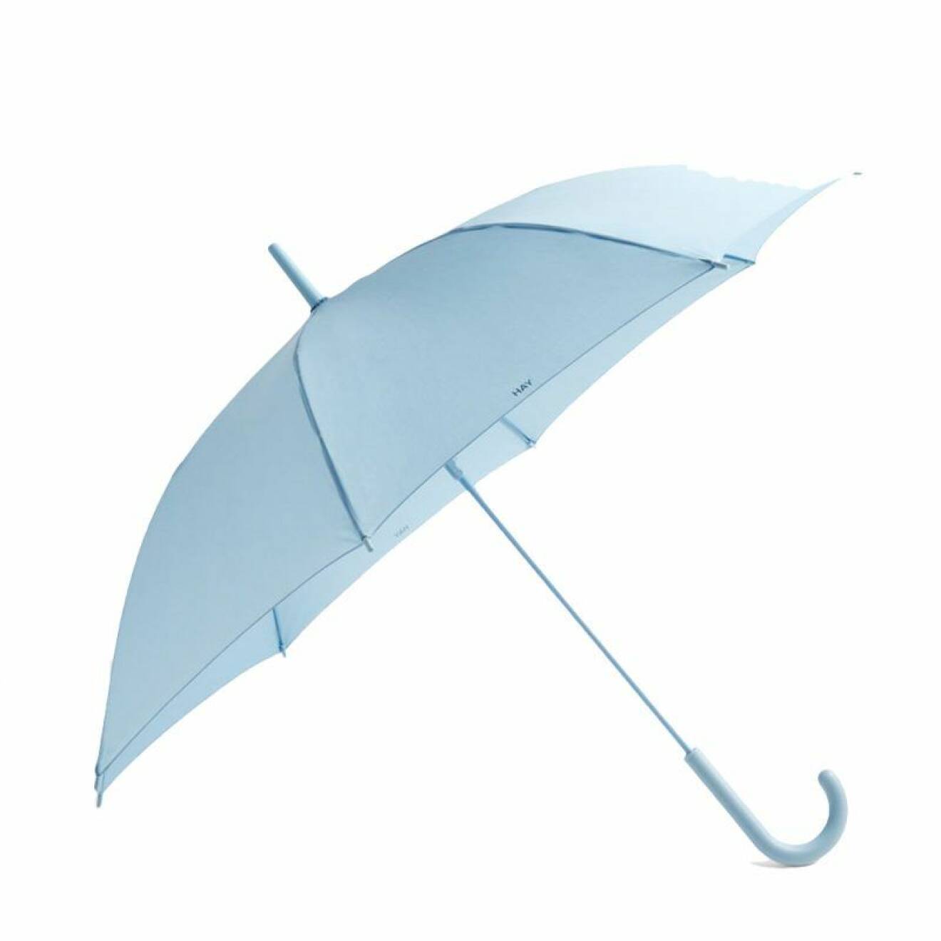 Ljusblått paraply