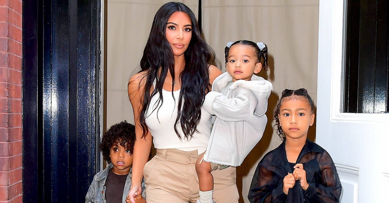 Stilsäkra kändisbarn, familjen Kardashian/West