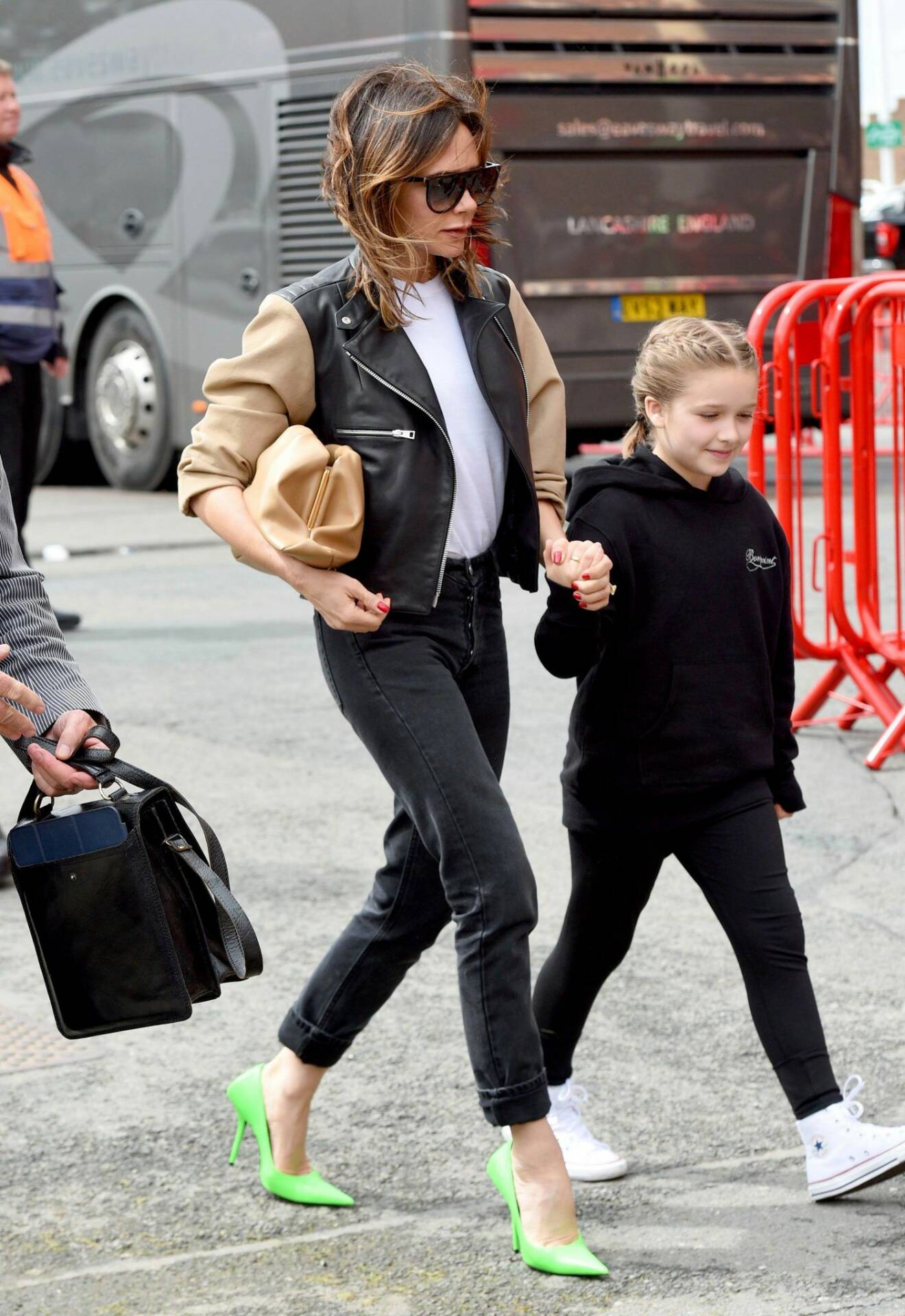Victoria Beckham med dottern Harper Beckham