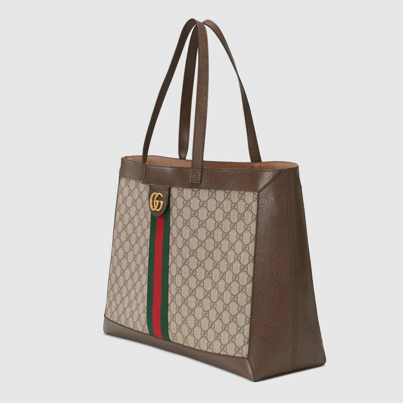 Stora väskan Ophidia från Gucci med modehusets klassiska monogram.