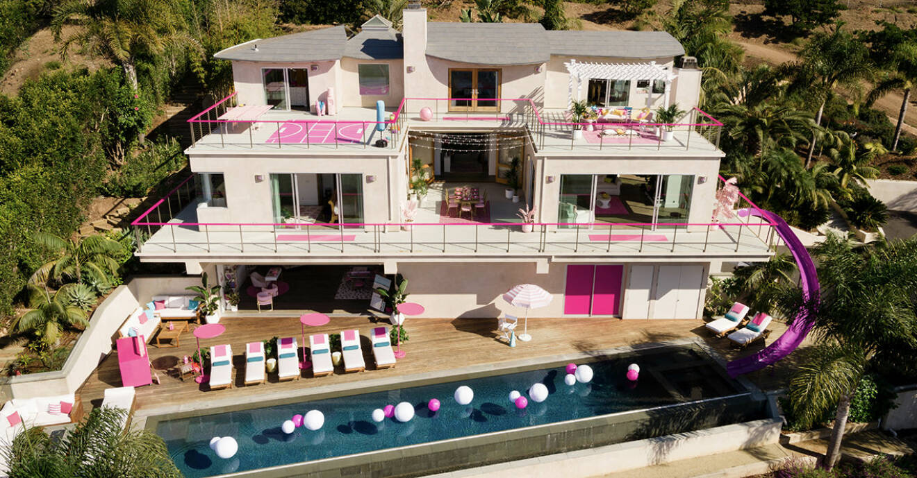 Barbies Malibu dreamhouse finns nu att hyra på Airbnb - kika in!