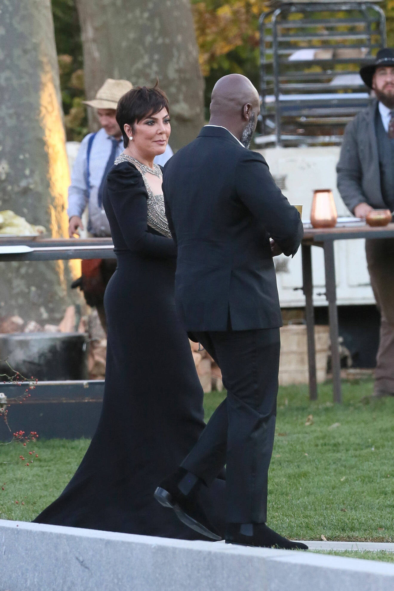 Kris Jenner på Jennifer Lawrence bröllop