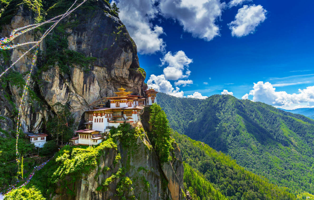 bergen i Bhutan