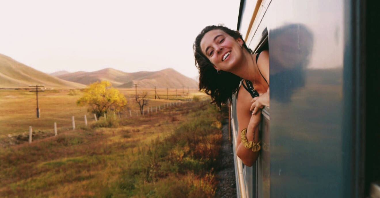 Sandra reste mellan Stockholm och Beijing i Kina med tåg