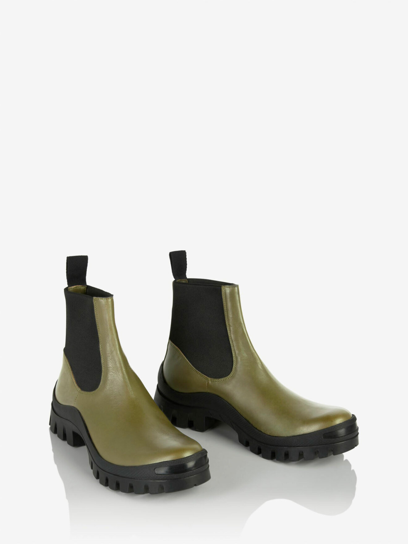 Olivgröna boots från ATP Atelier