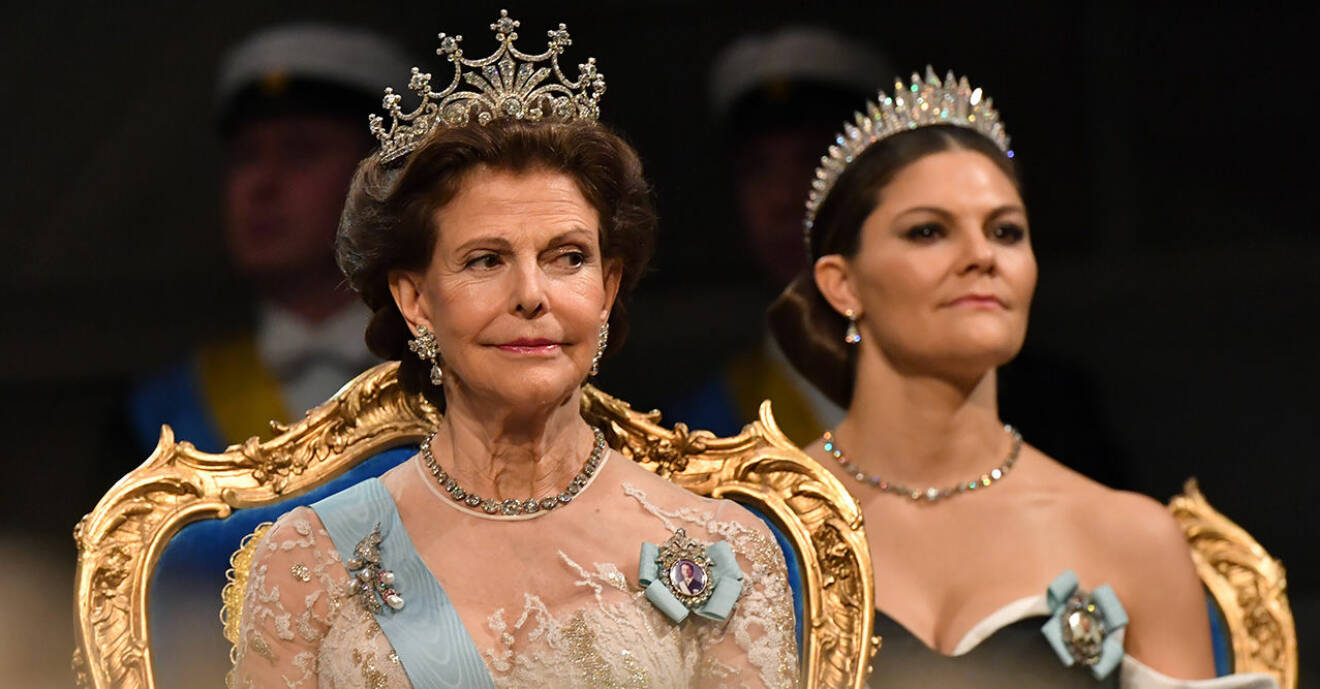 Drottning Silvias nobelklänning 2019