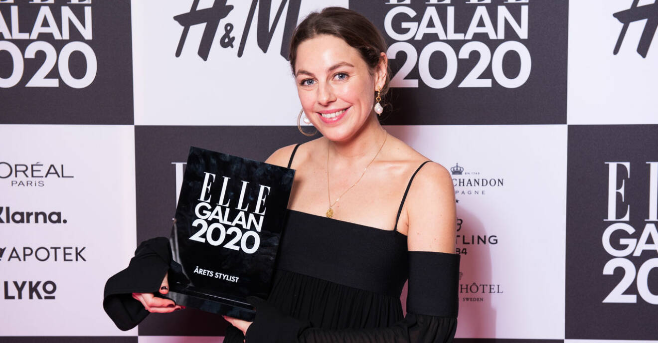 Årets stylist Anna Fernandez på ELLE-galan 2020