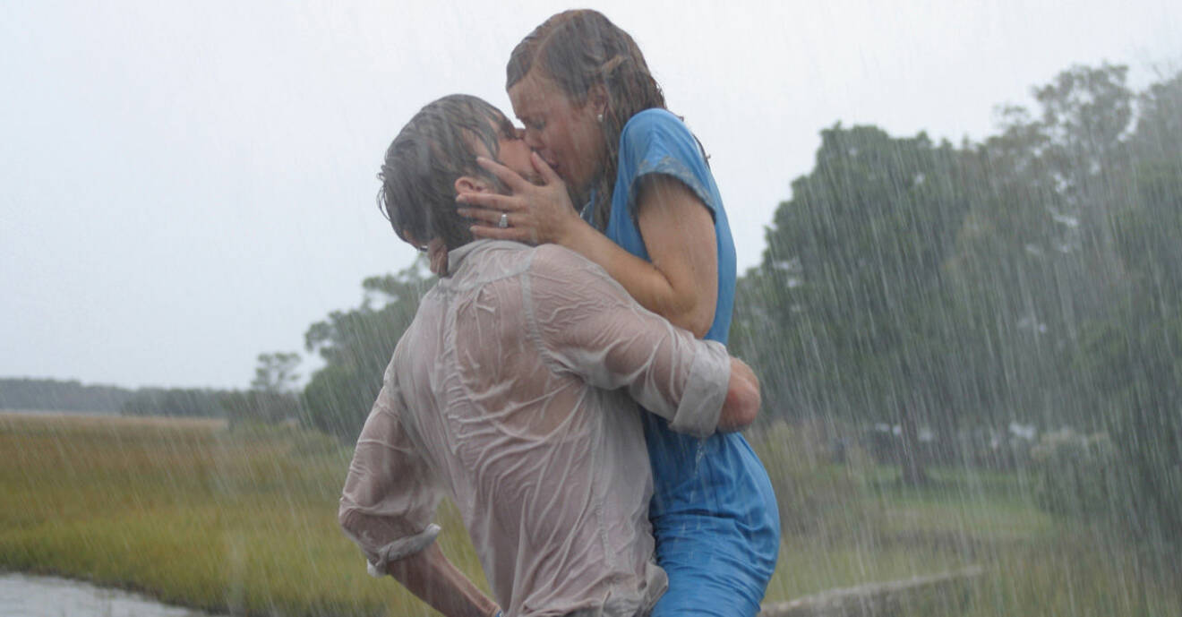 Rachel McAdams och Ryan Gosling i The Notebook