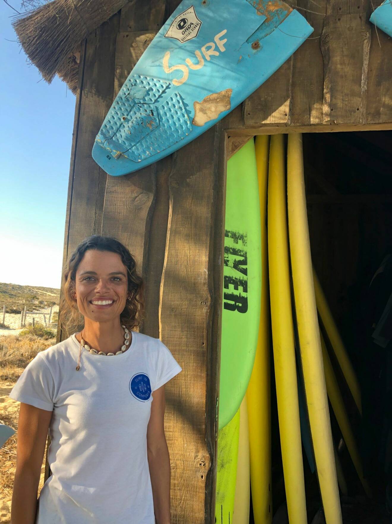 Surfing i Comporta i Portugal